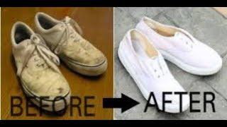 How To Clean White Shoes At Home Easy Tutorials