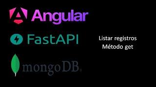 Listar registros Angular 17 - fastapi - mongoDb
