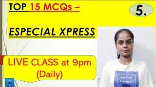 MCQS special class 5