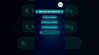 What does wifi stands for  | Tech Quiz Questions and Answers  #techquest