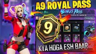 A9 ROYAL PASS//1 TO 100 RP REWARDS // ACE 9 ROYAL PASS LEAKS ( A9 ROYAL PASS PUBG MOBILE/BGMI )