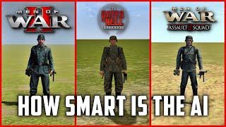 MOWAS2 vs GATES OF HELL vs MEN OF WAR 2 | AI Comparison