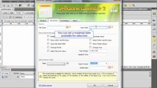 DMXzone Calendar 2 Features Overview