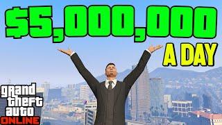 How to Make $5,000,000 a Day In GTA 5 Online! (Solo Money Guide)