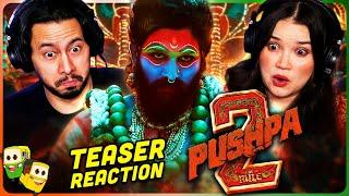 PUSHPA 2 The Rule TEASER Reaction! | Allu Arjun | Rashmika Mandanna | Fahadh Faasil | Sukumar