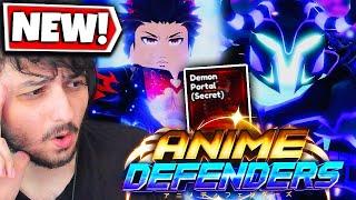 I Lost my MIND Playing the NEW Update 4 in Anime Defenders Roblox