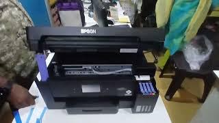 EPSON 1450 UNBOXING AND INSTALL, EPSON 1450 INSTALLATION PROCESS