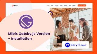 Mibix Gatsby.js Version - Setup and Installation
