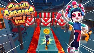 SUBWAY SURFERS NEW FLOOR IS LAVA - NO FLOOR CHALLENGE IN LUOYANG 2022!!!