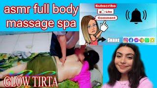 Thai style female body massage