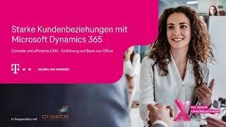 Webinar | Office 365 - Die perfekte Basis für die Einführung von Microsoft Dynamics 365