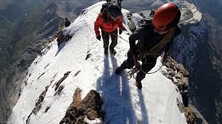 Matterhorn 4478m | Walking on the summit ridge