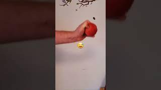 Squeezing an apple with TWO FINGERS ONLY‼️ #shorts #youtubeshorts #armwrestling #gripstrength