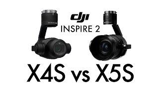 DJI Inspire 2 X4S vs X5S ultimate in-depth camera comparison