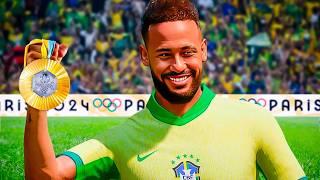 Eu Coloquei o NEYMAR nas OLIMPIADAS 2024