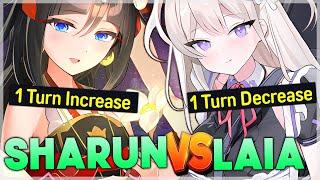 I TRIED TO COUNTER LAIA WITH SHARUN (1 Turn Increase vs 1 Turn Decrease) - Epic Seven