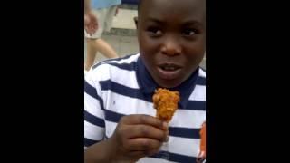 fastest chicken eater