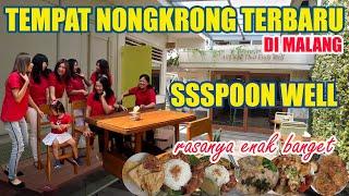 SSSPOON WELL TEMPAT NONGKRONG TERBARU DI MALANG | CAFE BARU DAN HITS DI MALANG | KULINER MALANG ENAK