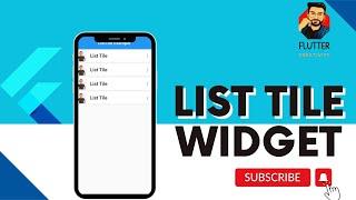 What is ListTile Widget in Flutter | ListTile Widget | And ListView