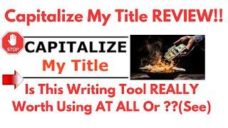 Capitalize My Title Review-Is This Plugin WORTH The HYPE At ALL Or Just A "NO NO"?See(Do not Use Yet