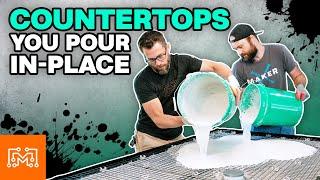 Make Your Own Concrete Countertops (From a Kit!)