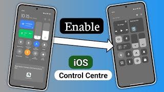 Enable ios Control Center Magisk Module 