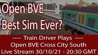 Train Driver Plays Open BVE Birmingham Cross City South.