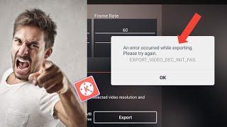 Kinemaster Exporting problem solve | An error occurred while exporting please try again solve !!