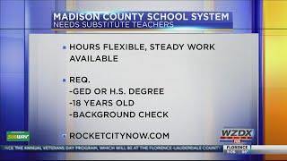 Madison County Schools needs more substitute teachers