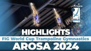 2024 Arosa Trampoline World Cup - Competition Highlights