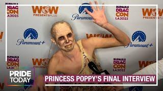 Princess Poppy Officially Retires With Final Interview at DragCon 2023