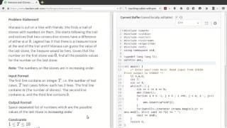HackerRank | Manasa and Stones Solution