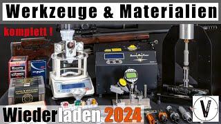 ALLE meine Werkzeuge & Materialien für alle Prozesse • Wiederladen 2024 • Teil 11