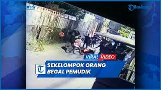 Tega, Detik detik Sekelompok Orang Begal Pemudik Saat Melintas