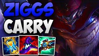 CHALLENGER DOMINATES WITH ZIGGS ADC! | CHALLENGER ZIGGS ADC GAMEPLAY | Patch 14.10 S14