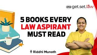 5 Books Every Law Aspirant Must Read | CLAT 2025 Preparation | Riddhi Munoth