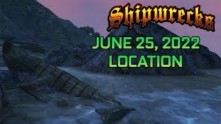 GTA Online Shipwreck Location June 25, 2022 | Frontier Outfit Scraps | Daily Collectible Guide