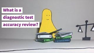 What is a diagnostic test accuracy review?