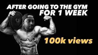 After going to gym for 1 week | Raghu Vine Store | Kaushik Sridhar