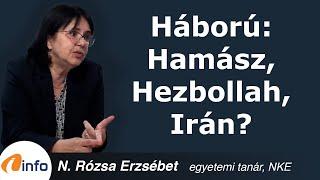 Krieg: Hamas, Hisbollah, Iran? Erzsébet N. Rózsa, Inforádió, Arena