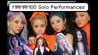 MAMAMOO (마마무) Solo Performances collection #mamamoo #moonsun #wheesa