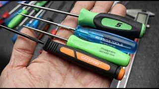 Mayhew Catspaw 4 pc Mini Pick Set: Beefy, Strong, Grippy, Cost less than PB Swiss and Snap On