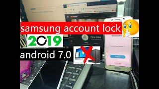 How to bypass samsung account lock / reactivation lock android 7.0 on s6 / s6Edge. Best and easy way