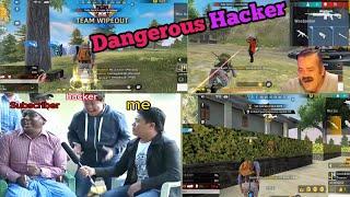 Hacker kill my Squad  in Guild War  FULL Hacking Gameplay || freefire