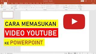 Cara Menambahkan Video dari YOUTUBE ke POWERPOINT || Tutorial Powerpoint