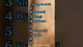 Rating Bleach Bankai #shorts