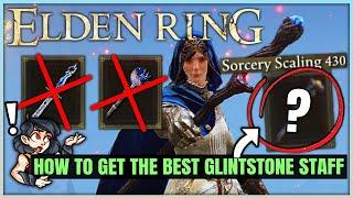 The TRUE Best Glintstone Staff in Game - Do MASSIVE Damage - Sorcery Scaling Explained - Elden Ring!