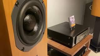 David Gilmour CD - Atc Scm 19 V2 Speakers - Marantz CD 60 CD Player - Rega Elex-R And Qed Signature