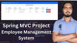 Employee Management System Crud Operation Spring MVC Project