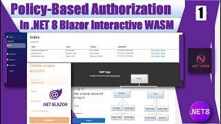 Implement Policy-Based Authorization in .NET 8 Blazor Interactive Web Assembly with Identity Manager